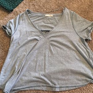 FREE PEOPLE Blue Top